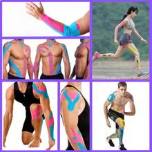 Kinesio Tape 5cm X 5m Elastic Adhesive Bandage For Physiotherapy And Sports – Muscle Support/Pain Relief - Xem 9