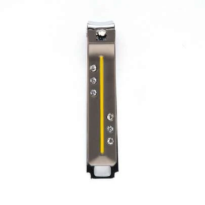 weixiang 1个便携式折叠指甲钳，刀片锋利耐用，内置指甲锉，尺寸小巧，适合居家和旅行使用，是馈赠亲朋好友的绝佳礼物