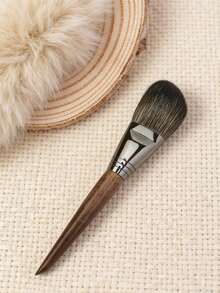 Angled Blush Brush, Wool Face Makeup Brush, Create Sculpted Makeup Look, Suitable For Cream, Liquid Or Powder Blush, Contour, Also Can Be Used As Foundation Brush, Concealer Brush, Blush Brush, Contour Brush, Highlighter Brush, Powder Brush, Etc. - Multicolor - View 1