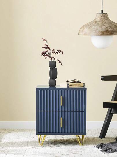 SoBuy FBT115  Bedside Table With 2 Drawers For Box Spring Bed, Sofa Table, Side Table, Telephone Table, Nightstand, White W X H X D Approx.: 40 X 47 X 40 Cm Bedside Table Narrow Bedside Table Slim Bedside Table Small Bedside Table Nightstand Small Table Bedside Organiser Beside Cabinet Bedside Table With Shelf End Table Bed Side Table Side Table With Storage Living Room Furniture Black Morden Style Minimal Style Nordic Style