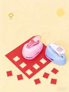 Handheld Decorative Punch And Embossing Tool - Designed With Beautiful Floral Patterns, Ideal For Making Scrapbooks, Journals, Cards, Photography, Album Materials And Journal Decorations - Multicolor - View 11
