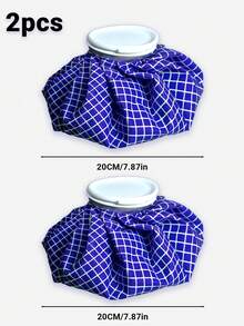 1/2 Túi chườm nước nóng và lạnh tái sử dụng - Túi chườm nóng/lạnh không rò rỉ 9 inch có nắp đậy, chất liệu nhựa co giãn thoáng khí (Túi chườm đá nóng/lạnh) - nhiều màu - Xem 14