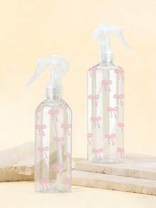 Botol Semprot Perjalanan Isi Ulang Motif Pita, Botol Semprot Kabut Halus Multifungsi Cocok untuk Perjalanan dan Perjalanan Bisnis, Penghapus Riasan, Botol Semprot Rambut yang Dapat Digunakan Kembali, Digunakan untuk Penataan Rambut, Pembersihan, Tanaman, Pelembap Wajah - MultiWarna - View 5
