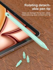 Stylus Pen Active Stylus Pen For IPad With Tilt Function And Palm Rejection Spring Birthday Gift - Mint Green - View 7