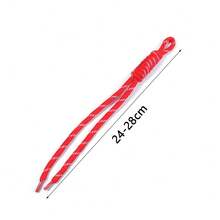 5 piezas/paquete Cuerda de nailon tejida a mano, cuerda de montañismo de 24-28 cm para hacer nudos, llaveros, teléfonos, bolsas, muñecas, decoración colgante DIY y accesorios - Cuerda de nailon - Ver 5