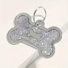 1pc Personalized Pet ID Tag, Customizable Dog Name Plate, Customizable Cat Tag, Pet Collar Pendant, Exquisite Pet Accessory - Multicolor - View 9