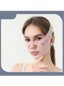 V字脸，提拉紧致面部轮廓，改善睡眠，塑形面膜，提拉美容工具 - 隨機 - 查看 2