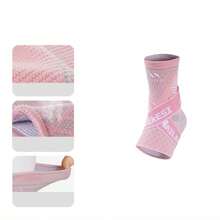 Unisex Sports Ankle Support Compression Sleeve - Multicolor - View 14