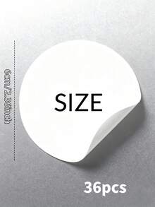 1/12/24/36/48/60pcs Customizable Round Stickers 5cm&3cm Photo Custom Round Stickers, Modern Custom, Custom Text Stickers Small Candy Packaging Stickers Suitable For Holiday Gift Packaging Stickers, Holiday Decoration, Holiday Envelope Stickers - Round Stickers - View 21