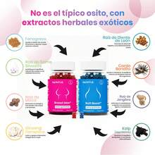 MONTUE Breast Max & Butt Boost Pack Gummies For Women | Workout Aid | Fitness Supplement | 9 Herbal Extracts | Essential Vitamins| Berry Flavor Gummy Bears, Bbl Gummies, Uno,Probióticos Originales, Gummies For Women - màu đỏ - Xem 4