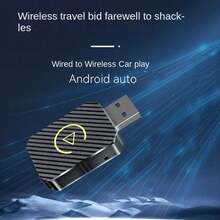 2 In 1 CarPlay Box Android Auto Wireless CarPlay Converter Car Android Smart Box Wireless Adapter Car Adapter - A - View 7