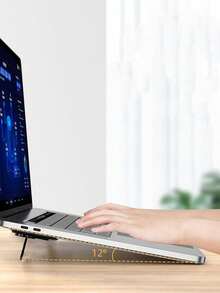 Giá đỡ laptop di động – Giá đỡ đa chức năng, dễ sử dụng, không cần lắp đặt hay khoan, mang đi bất cứ đâu, tích hợp vòng giữ điện thoại, chắc chắn, phụ kiện lý tưởng cho không gian làm việc văn phòng, dùng cho văn phòng, nhà, học tập, du lịch, đồ dùng cần thiết khi làm việc tại nhà, đồ dùng học tập, quà tặng Giáng sinh. - Nhiều màu - Xem 8