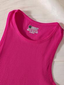 3pcs Women's Seamless Sports Camisole Bras Without Pads - Multicolor - View 3