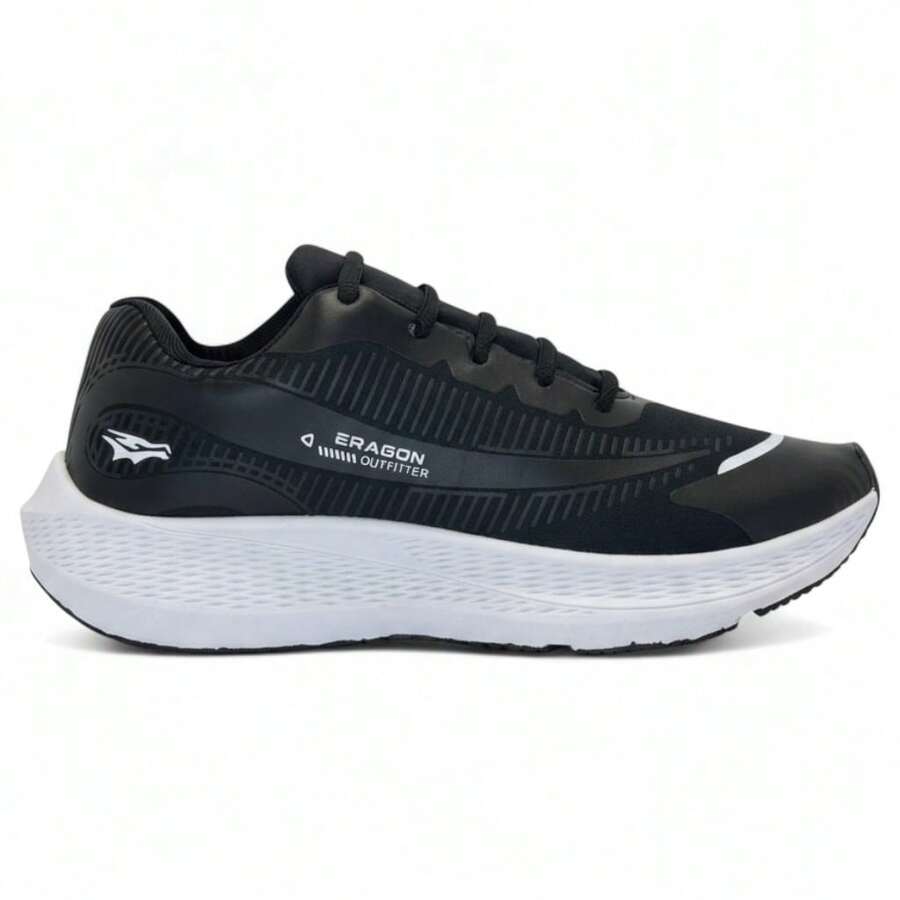 Men's Red Athletic Shoes, Lightweight, Comfortable, Ideal For Gym, Walking, Running, Casual Wear, With Non-Slip Sole, Modern Style. - 時代黑白 - 查看 1