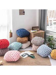 EDCUEBE7 1/2pcs 100g Filled Core Yarn, Multiple Colors, Crochet Knitting Yarn, Suitable For Knitting Projects, Suitable For Beginners - Core-filled Yarn - View 4