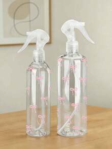 Botol Semprot Perjalanan Isi Ulang Motif Pita, Botol Semprot Kabut Halus Multifungsi Cocok untuk Perjalanan dan Perjalanan Bisnis, Penghapus Riasan, Botol Semprot Rambut yang Dapat Digunakan Kembali, Digunakan untuk Penataan Rambut, Pembersihan, Tanaman, Pelembap Wajah - MultiWarna - View 4