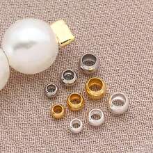 50件套优雅简约铜镀18K金和厚银铂金DIY珠宝配件套装，适用于手链、项链和耳环，婚礼派对适用 - 彩色 - 查看 2