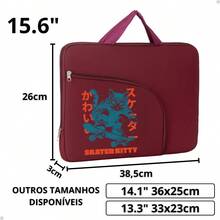 Stylish High-Quality Laptop Bags For College Use - Burgundy - View 3