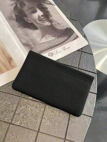 極簡手拿包長夾卡夾包 手機包 眼鏡口紅鑰匙數據線收納收納包 手拿包手提包錢包 - 彩色 - 查看 11