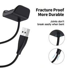 Galaxy Fit 2 充电器，USB 充电线适配器底座替换件，适用于三星-R220 - 查看 4