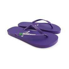 BRASILERAS - Chanclas de playa y piscina - Classic Combi W SS19 - Flip flop de suela antideslizante - Para mujer - Tallas 34 al 41 EU - Hechas en Brasil - Lila Púrpura - Ver 6