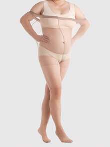 3 paires de collants de maternité élégants grande taille, collants, gaine pour les jambes, fins pour le printemps et l'automne, disponibles en noir, abricot, café, avec une taille extensible supplémentaire convenant aux femmes enceintes, jusqu'à 198 lbs - Multicolore - Voir 13