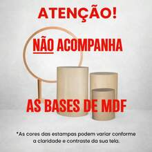 Capa Para Mini Painel Redondo 50x50 Turma da Mônica Cebolinha Cascão Magali Com Elástico Decoração Festa - 02 - Visão 3