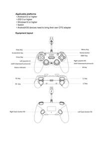 GAMESIR El controlador de juegos con cable T3 Lite presenta conexión por cable, respuesta instantánea, conexión estable, control de baja latencia, cambio inteligente entre múltiples modos, conectividad multiplataforma perfecta, conexión USB y soporte para PC/Steam/Switch/Android/iOS. - Ver 7