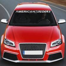 American Muscle Styling Car Front Windshield Sticker Rear Windscreen Window Vinyl Decal Graphics For Mustang Challenger Dodge - Car Sticker - View 3