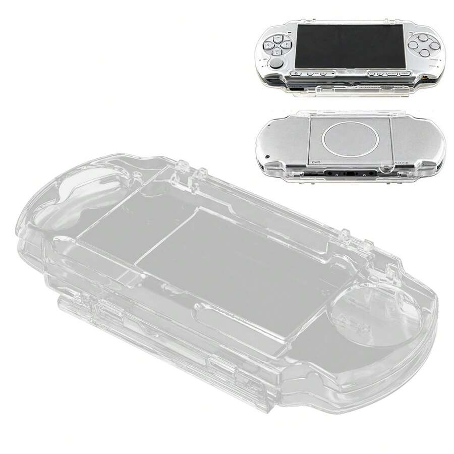 New Transparent Hard Protective Case For PSP 2000 3000, Crystal Shell Protective Cover, Easy To Install - View 1