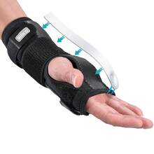 Wrist Support Brace, Adjustable Compression Wrist Guard To Relieve Carpal Tunnel Syndrome, Suitable For Left And Right Hands - Black - View 3