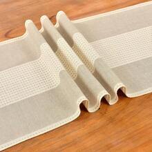 Table Runner With Hand-Tassels, Macrame Table Runner For Holiday Parties And Everyday Use - Light Coffee - View 2
