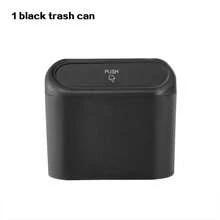 1pc Car Trash Can With Flip Lid, Includes 60pcs Garbage Bags, Suitable For Collecting Trash Inside Cars, Fit For Most Sedans, SUVs And Trucks, Essential Portable Car Organizer Accessory For Daily Driving And Commuting - Multicolor - View 16