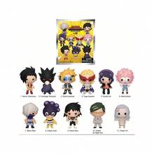 Crunchyroll Officially Licensed Blind Box 3D Figurine Bag Clip Charms Blind Bag Anime Figure Keychain Anime Collector Kering Backpack Decor - Multicolor - View 6