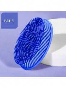 Silicone Brush Bath Sponge, Dry Massage Bath Towel, Body Scrubber, Silicone Body Washer, Back Scrubber - Multicolor - View 8