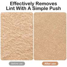 Electric Fabric Shaver, Bobble Remover Fuzz Lint Remover For Clothes,Efficiently And Quickly Remove Lint Balls,Bedding,Furniture, Carpet, Sofa Hair Ball Trimmer Without 2*AA Battery)Peach Fuzz Remover Clothes Lint Remover Machine Debobbler - Multicolor - View 8