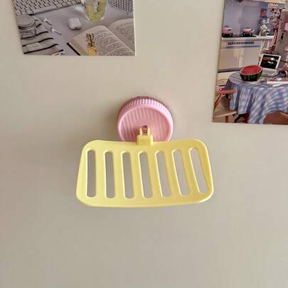 1 khay đựng xà phòng có giác hút, hộp đựng xà phòng màu kẹo, giá đựng xà phòng phòng tắm không cần khoan, thích hợp đựng dầu gội, bàn chải đánh răng, xà phòng, thoát nước hiệu quả, phù hợp cho mọi mùa, lý tưởng làm quà tặng Giáng sinh, Halloween, đêm Giáng sinh, quà sinh nhật.