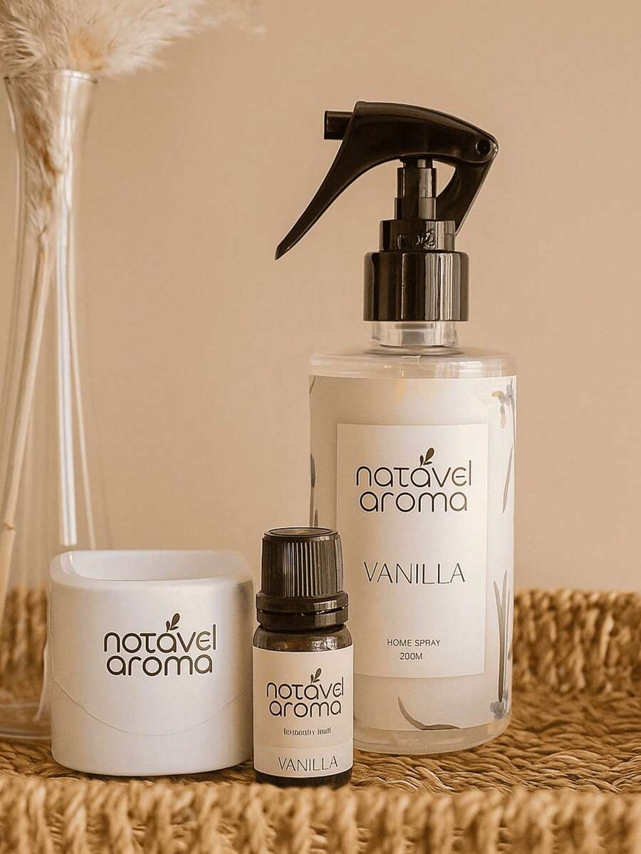 Electric Diffuser Kit, Home Spray And Perfumed Water Essence For The Room - Vanilla - View 1