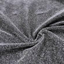 1pc Gold & Silver Metallic Shiny Fabric, Glitter Costume Dress DIY Pre-Cut Cloth - Multicolor - View 20