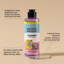 jakehoe Washing Machine Cleaner - Suitable For All Models, Removes Stains, Freshens Odor, Low-Foam Formula Protects Inner Drum, Daily Cleaning Agent For Washing Machine Tub, Removes Residue And Odor, Convenient Cleaning Solution For Multiple Machine Types - Liquid - View 5