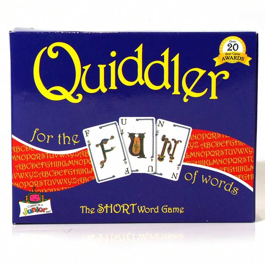 English Board Games FIVE CROWNS Crowns Board Game Cards Quiddler Wizard Toys - Quiddler - 查看 1