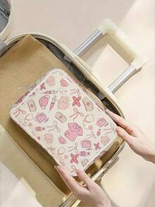 新款 Ouchie Pouch 收納袋 - 醫療袋、盥洗包、旅行必備，彩色設計適用於、化妝品和旅行用品，個人護理收納袋，便攜式醫療收納袋，可存放和醫療用品 - 彩色 - 查看 6