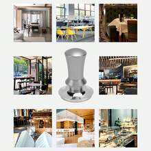 Stainless Steel Coffee Tamper - Flat Coffee Powder Press Hammer For Perfect Brews | Durable Coffee Accessories,Coffee Service Coffee Accessories - 58mm - View 10