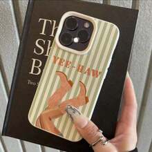 1 pieza Funda de teléfono suave de TPU con patrón de rayas estilo vaquero retro compatible con iPhone 17 Pro Max/17/16 Pro Max/15/13/12/11, S20 FE/A15/S24/A55, Note 11/12/13 Pro, protección de Body completo a prueba de golpes - Blanco 14 - Ver 3