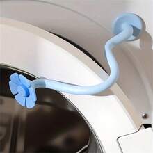 1pc Washing Machine Flower Vent Clip, Home Tumble Dryer Ventilation Bracket, Magnetic Detachable Support Rack, Can Be Used As Door Stop, Decor, Machine Door Fixing - Multicolor - View 8