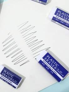 10/4/2pcs Eraser Set, 2B Pencils For Clean Writing Without Leaving Marks, Creative Student Stationery Supplies, Back To School Season - Sets - View 5