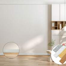 1pc 2.36in X 90.55in Self-Adhesive Flexible Wall Edge Trim, Wall Edge Decorative Baseboard Sticker With Easy Peel And Stick, Suitable For Decorating Wall Edges And Home Baseboards - A - View 10