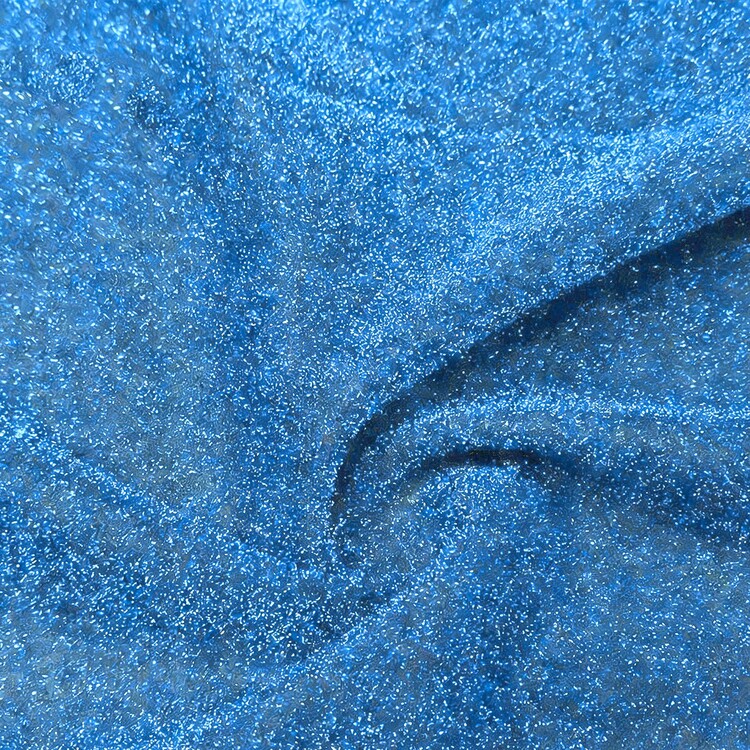 1pc Gold & Silver Metallic Shiny Fabric, Glitter Costume Dress DIY Pre-Cut Cloth - Multicolor - View 90