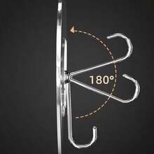 50pcs Heart-Shaped Wall Hooks, Transparent Heart-Shaped Hooks, No Drilling Required. Suitable For Bathroom, Kitchen, Glass Doors And Cabinets - Waterproof Key, Towel, Coat Hooks; Practical Top Hooks; Multi-Functional Storage Rack Hooks, Practical Hooks - one-size - View 8