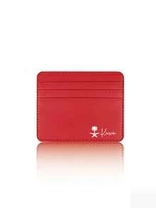 Customized Name Black Card Holder, Large Capacity, Compact Design, Multiple Card Slots, Small And Exquisite PU Leather Card Holder For Women, Unisex, Suitable For Daily Use, Dates, Birthdays, Holidays, Back To School, Summer, Beach, Travel, Commuting, Business, Students, Picnics, Camping, Grocery Shopping, Halloween Gift, Easter Gift. Minimalist RFID - Multicolor - View 16